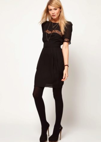 Robe tulipe noire