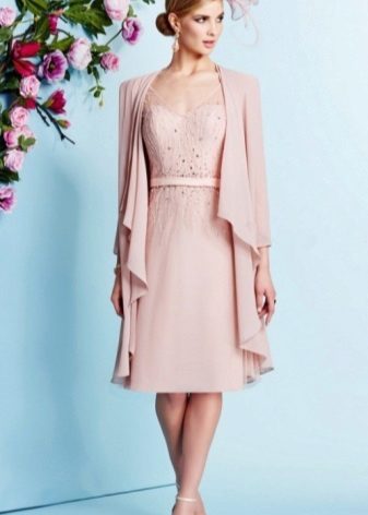 Robe évasée avec veste