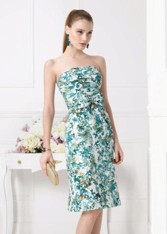 Robe bustier - choix des accessoires
