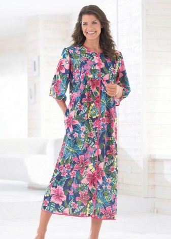 Longue robe de chambre
