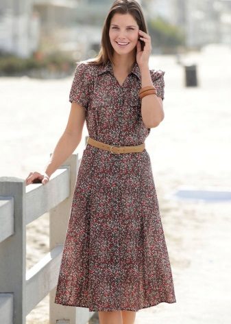 Robe de chambre avec imprimé abstrait