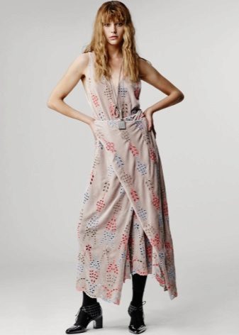 Robe boho asymétrique