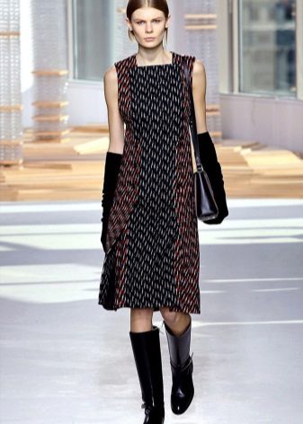 robe de bureau en tweed