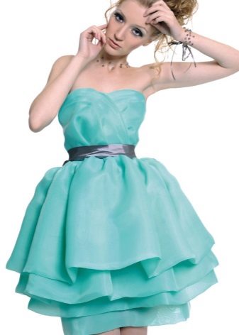 robe de bal en organza