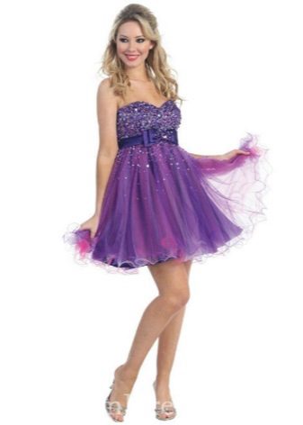 robe de cocktail en organza