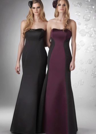 robes de soirée en satin
