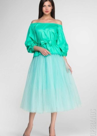 jupe en tulle délicate