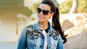 Veste en jean à rayures - la mode est cyclique!