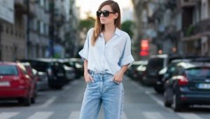Jean boyfriend femme