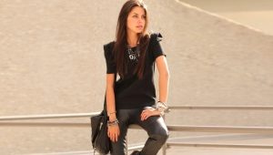 Pantalon en cuir