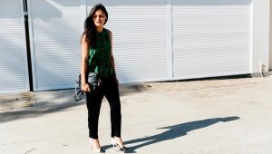 Pantalon noir femme