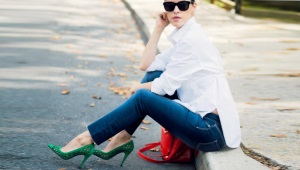 Sapatos verdes