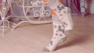 Chaussettes avec cerf