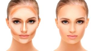 Règles de contour du visage rond: instructions et recommandations pas à pas