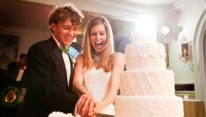 Gâteau de mariage à la crème: de belles options de design et des conseils pour choisir