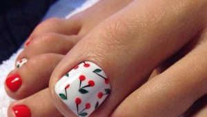 باديكير مع الديكور: أفكار مشرقة للزينة