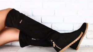 Bottes en daim sans talon: comment choisir et quoi porter?