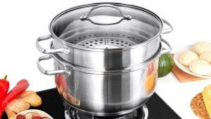 Steamers para o fogão a gás: como escolher e usar?