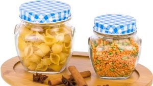 Banques pour produits en vrac: types, marques, sélection et fonctionnement