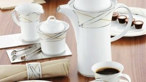 Conjuntos de café: tipos, revisão de fabricantes e características de escolha