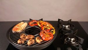Caractéristiques et types de poêles à griller-gaz