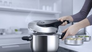 Panelas de pressão de aço inoxidável produzidas na Rússia