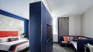 Chambre à coucher-salon: le choix du mobilier, des options pour la planification et l'aménagement intérieur