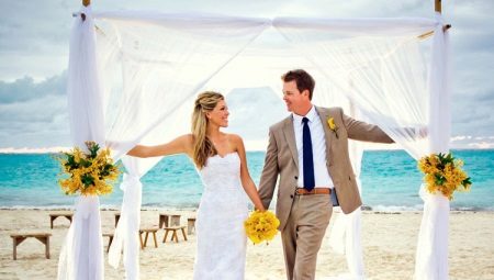 Robe de mariée plage cérémonie
