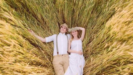 Robe de mariée rustique - simplicité naturelle