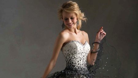Robes de soirée avec un corset