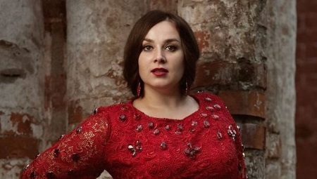 Robe rouge pour femmes obèses