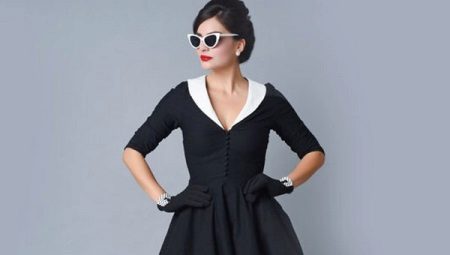 Quelle est la particularité des robes dans le style des années 50?