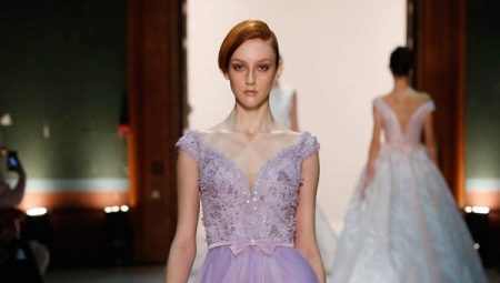 Robes de soirée lilas