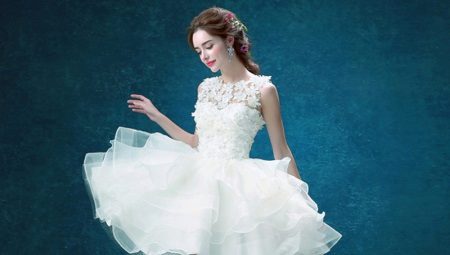 Robes en organza - légèreté et légèreté