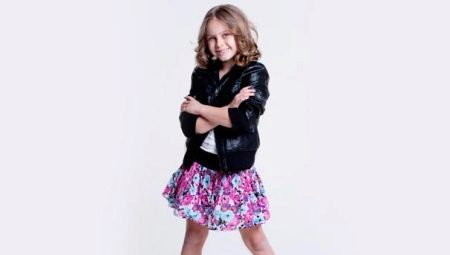 Vestes en cuir pour filles et adolescentes