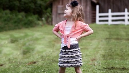 Jupes en crochet pour filles