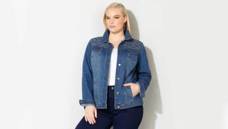 Veste jeans femme grande taille