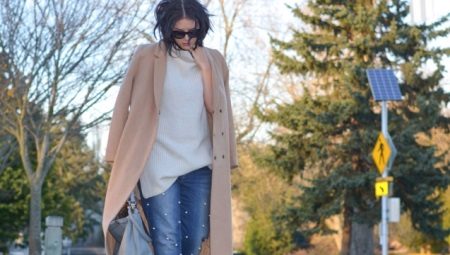 Jeans avec perles