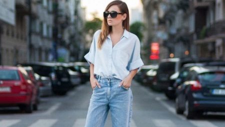 Jean boyfriend femme