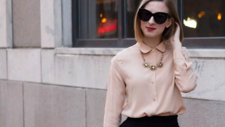 Blouses avec col