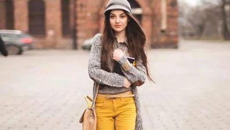 Pantalon moutarde