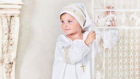 Chemise de baptême pour les filles