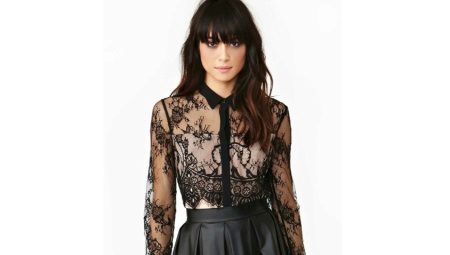 Blouses transparentes