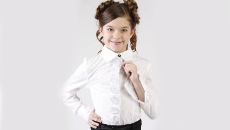 Chemises scolaires pour filles