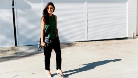 Pantalon noir femme