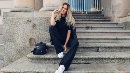Pantalon large femme
