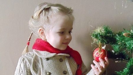 Manteau tricoté pour les filles