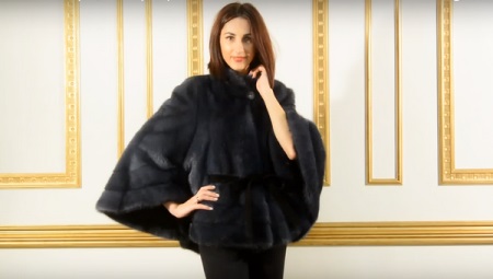 Casaco de vison - uma coisa elegante para uma mulher de luxo