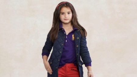 Manteau matelassé pour les filles