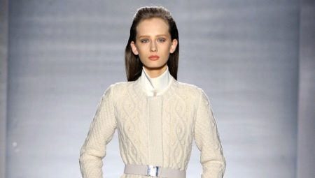 Manteau tricoté